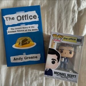 “The Office” Bundle - Funko and Hardcover Book